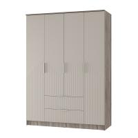 Эмилия Шкаф ШК-11 4дв Дуб смоки/Айриш