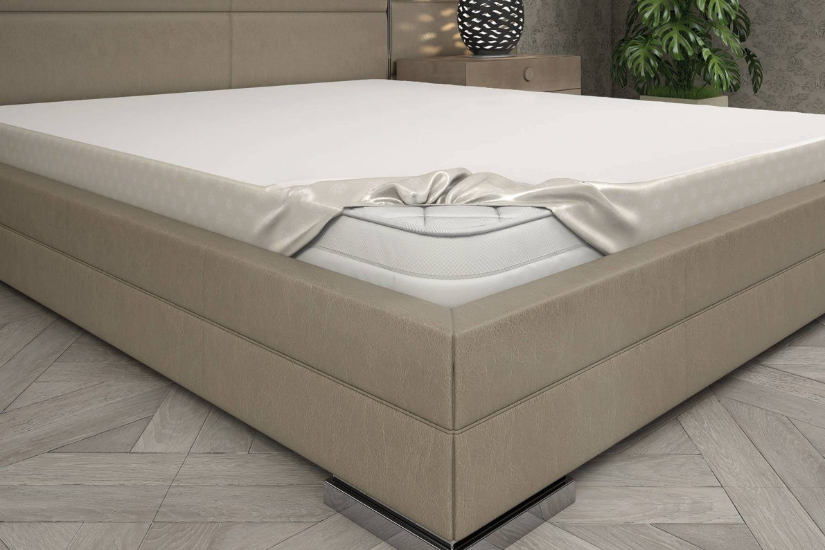 Наматрасник -Аквастоп  белый  90*200 см матрас до h30см