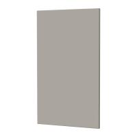 Фасад СЕРЫЙ МАТОВЫЙ 423 на угловой верх