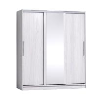 Шкаф-купе Strike 1800 3 дв Зеркало/Стандарт/Ясень Анкор светлый