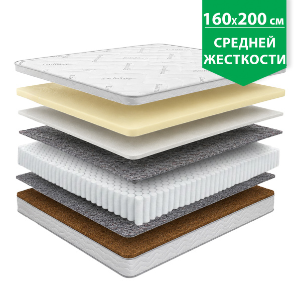 Матрас Комфорт Престиж Мульти 1600х2000