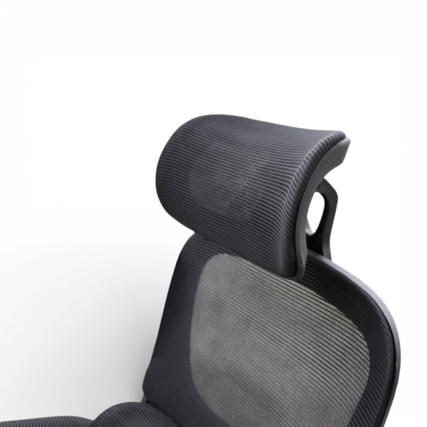 Кресло офисное OM889B сетка, черный 63x50x124-134 см