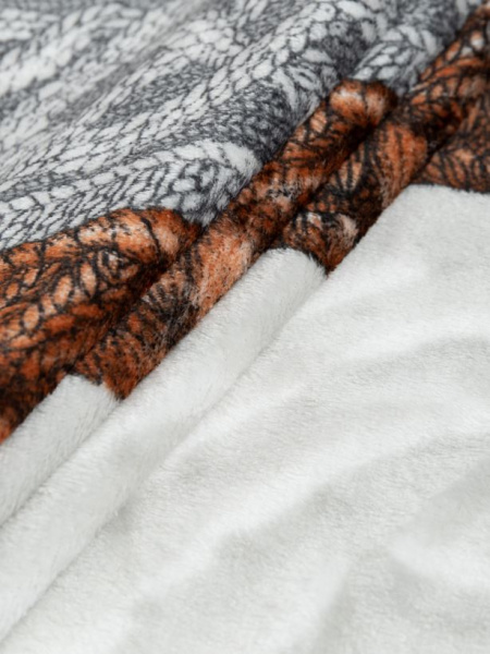 Плед Texrepublic фланель печатн скрутка 180*200 64177