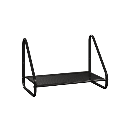 Полка настенная Барселона 11/Черный /450 х 245 х 300