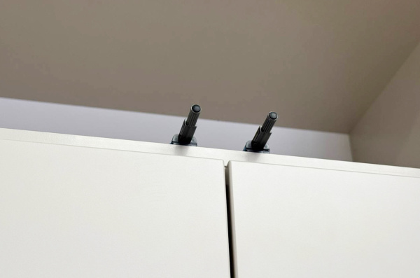 Катрин Антресоль 2дв 116.01/Кашемир/фрапучино матовый