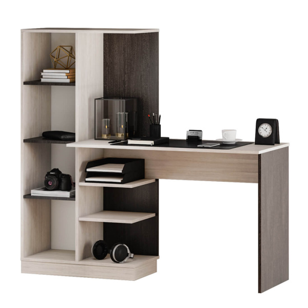 Стол компьютерный "Бейсик" венго/лоредо