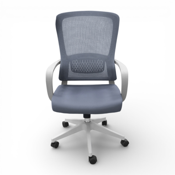 Кресло офисное OM658G сетка, серый 56x50x103-113 см