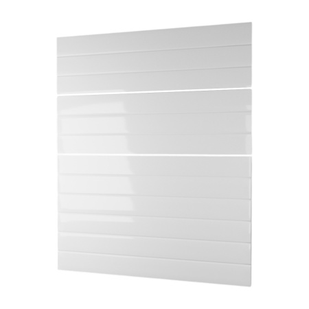 Фасад БЕЛЫЙ ГЛЯНЕЦ 3 ящика 600