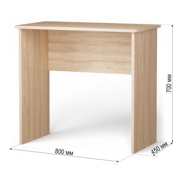 Стол компьютерный БН-185 Дуб сонома