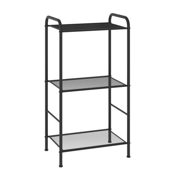 Стеллаж Валенсия 13 3-секц Чёрный
