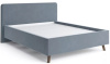 Кровать Ванесса (14) 140*200 Темно-серый