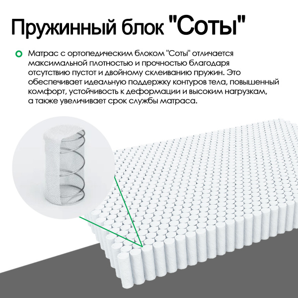Матрас Комфорт Престиж Мульти 1600х2000