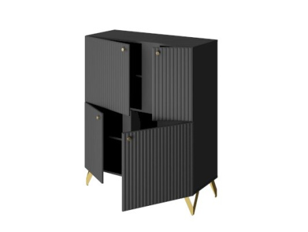 RENO комод КД-2 Черный