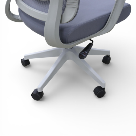 Кресло офисное OM658G сетка, серый 56x50x103-113 см