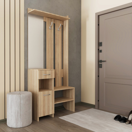 Прихожая БН-196-05 левый (дуб сонома)