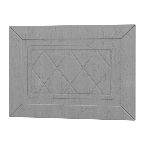 Фасад РОМБ серый h = 360 * 500