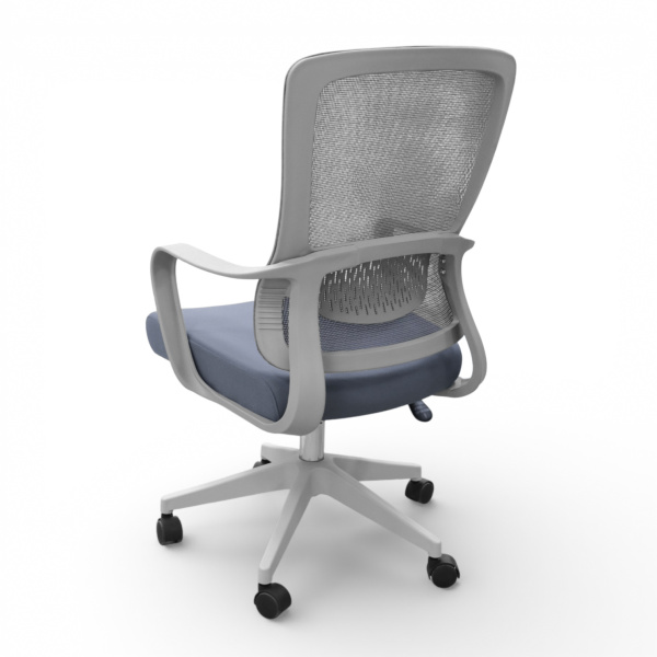 Кресло офисное OM658G сетка, серый 56x50x103-113 см