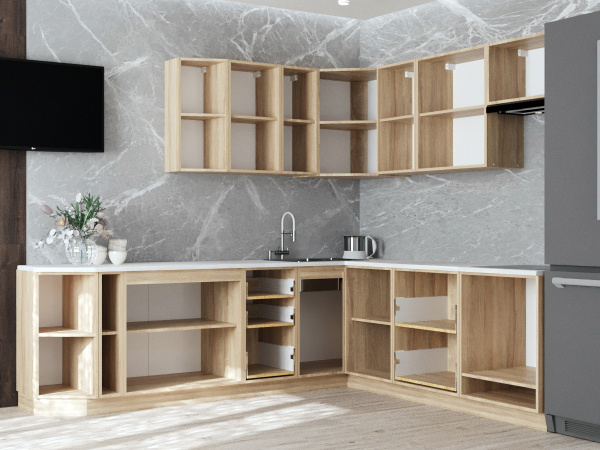 НОВА Корпус шкафа настенного 1-но дверного 150 / Дуб сонома